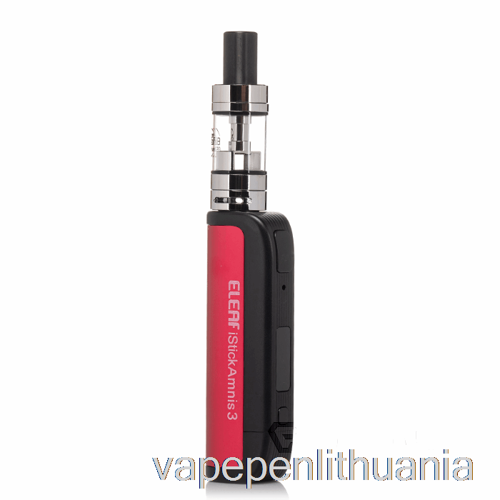 Eleaf Istick Amnis Iii 3 20w Starter Kit Red Vape Liquid